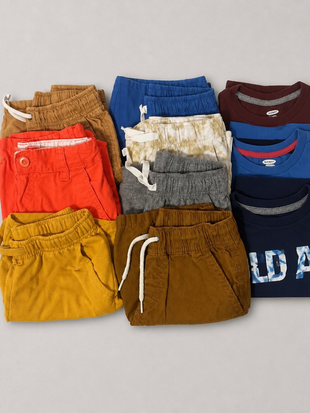 Custom Variety Brands Boys Size S-6/7 Bundle of (7)Shorts (3) Shirts Casual EUC